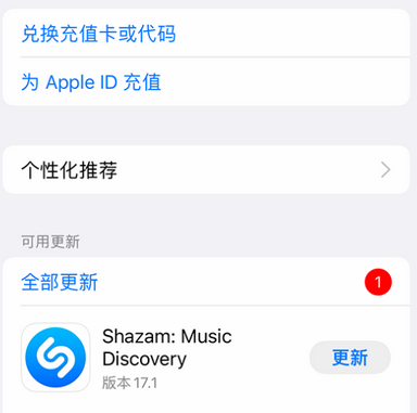 科尔沁右翼中苹果维修分享无法在iPhone上下载或更新应用办法 
