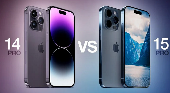 科尔沁右翼中苹果14pro维修店分享iPhone15Pro和iPhone14Pro比有哪些差异 